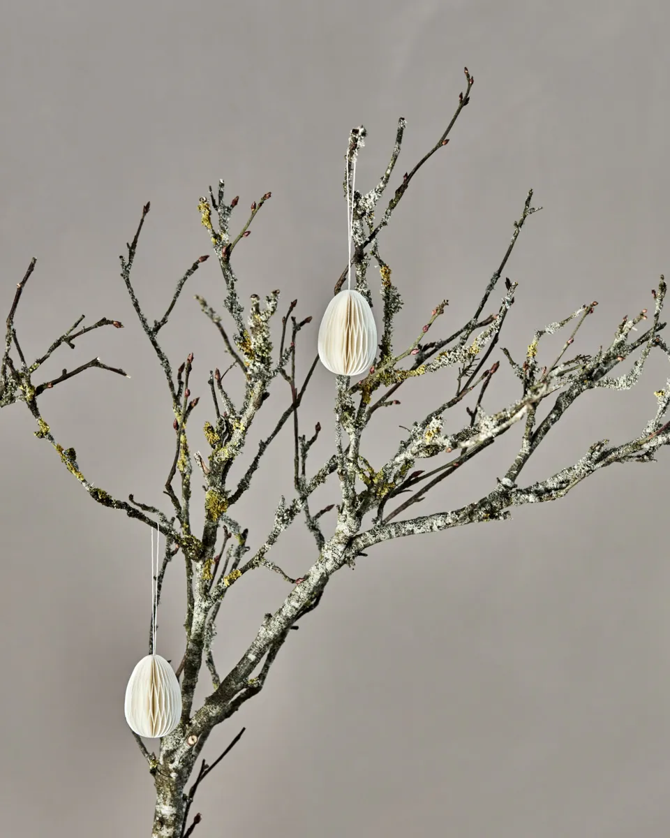 Honeycomb Easter eggs 六件套装, 米白色 House Doctor