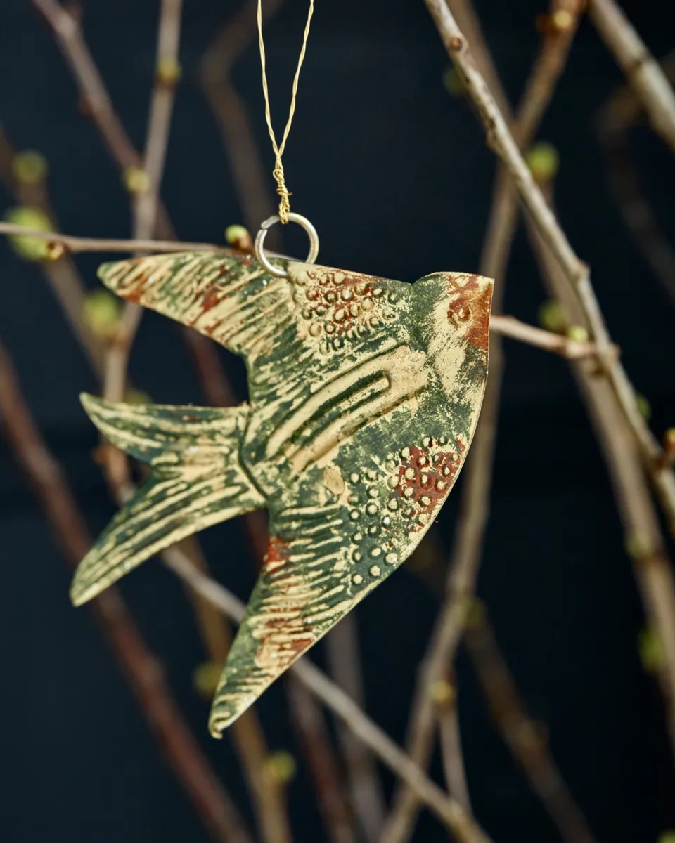 Humi 装饰 hangers 四件套装, 绿色 House Doctor