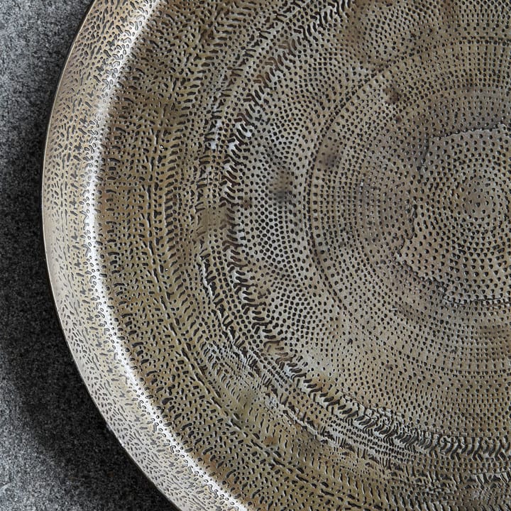 Jhansi 托盘 Ø29 cm, brass House Doctor