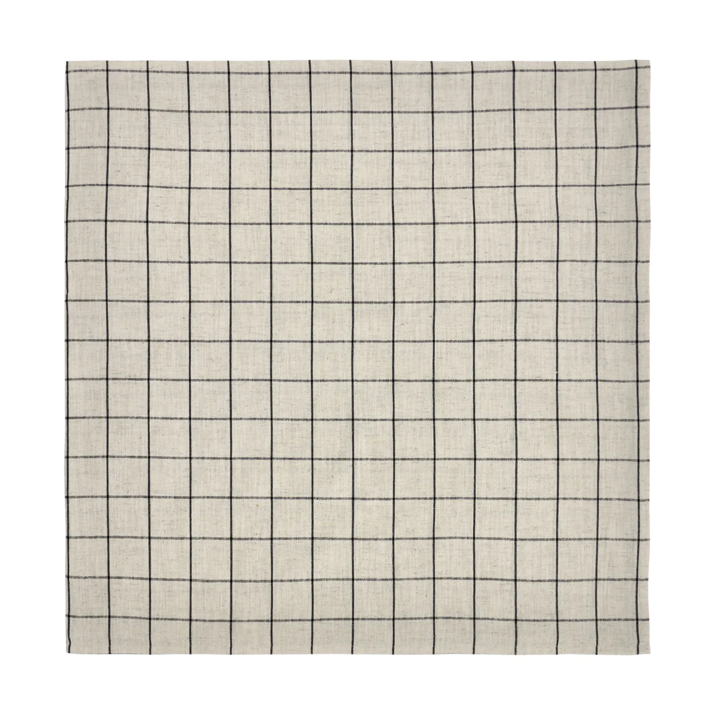 Join 桌布 150x150 cm, 黑色-米白色 House Doctor