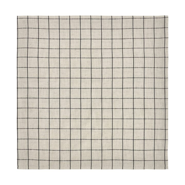 Join 桌布 150x150 cm - 黑色-米白色 - House Doctor