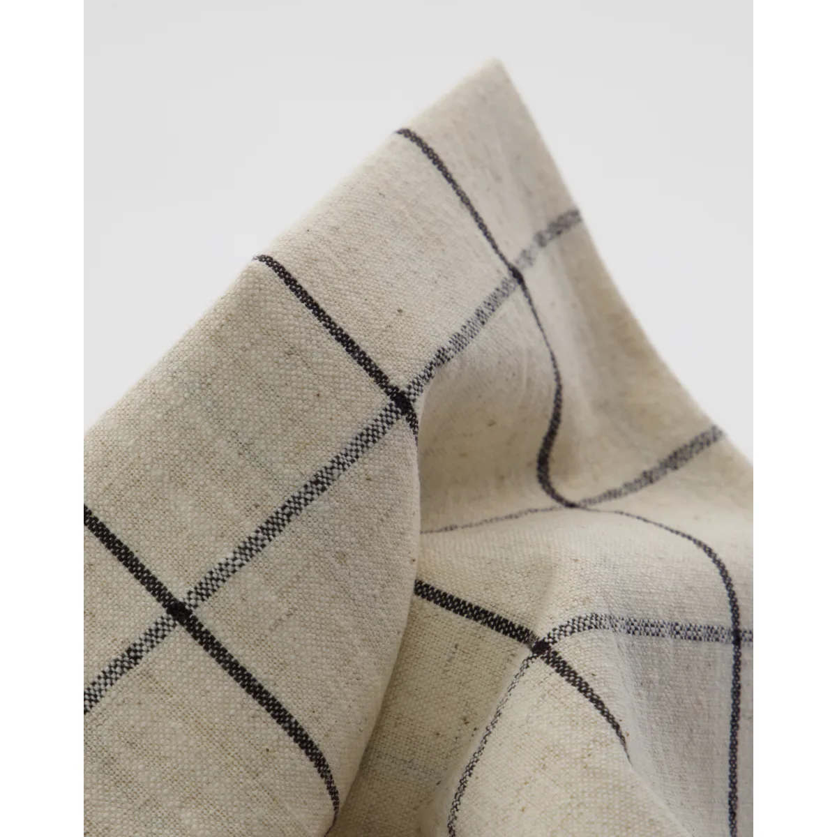 Join 桌布 150x150 cm, 黑色-米白色 House Doctor