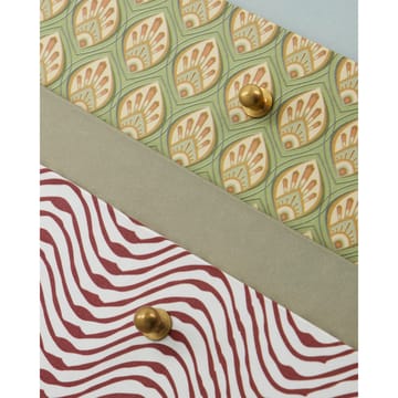 Keep storage boxes red-khaki - 2 parts - House Doctor