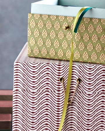 Keep storage boxes red-khaki - 2 parts - House Doctor