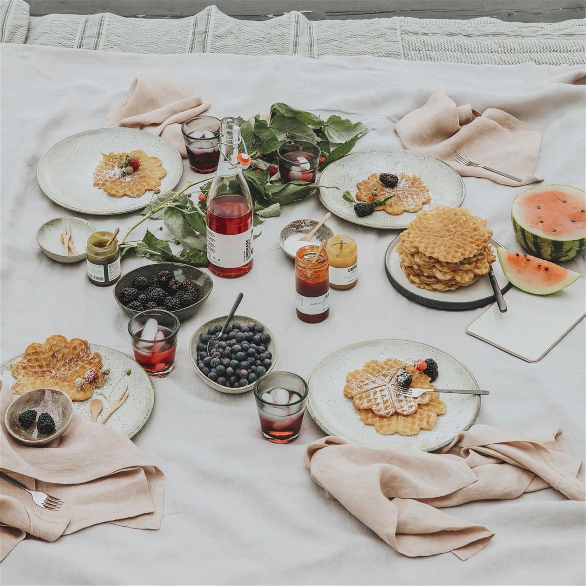 Lake 盘子 grey, 15.2 cm House Doctor