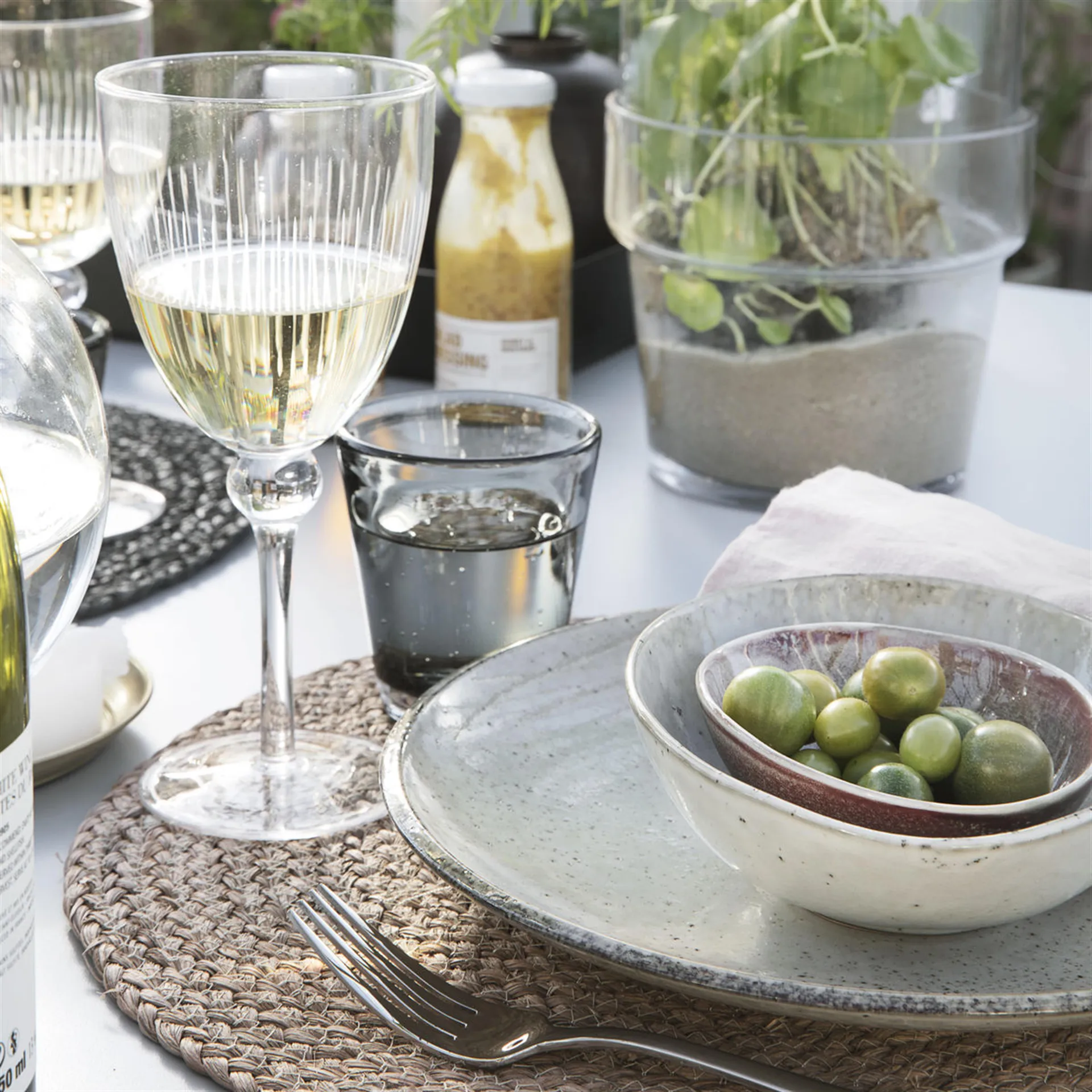 Lake 盘子 grey, 21.4 cm House Doctor