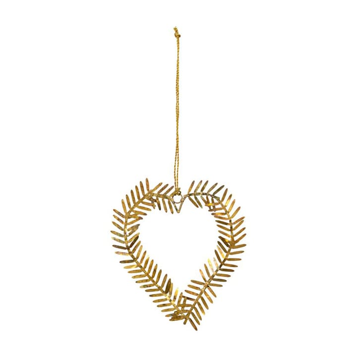 Lamet hanging 装饰 heart, 黄铜 House Doctor