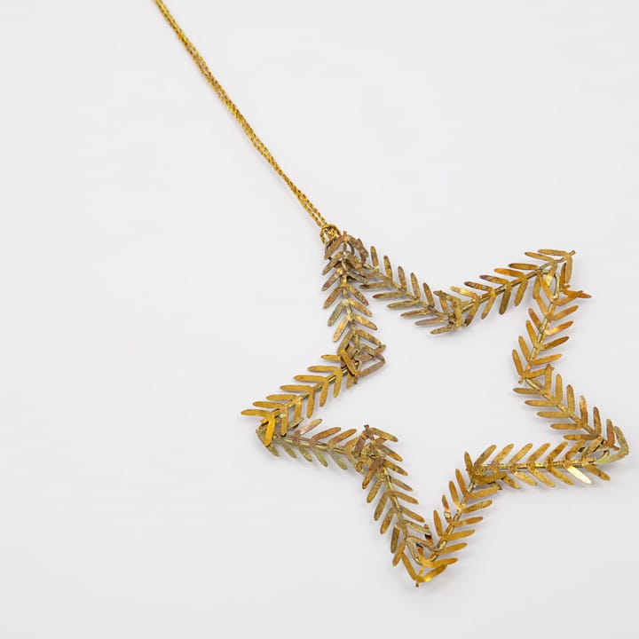 Lamet hanging 装饰 star, 黄铜 House Doctor