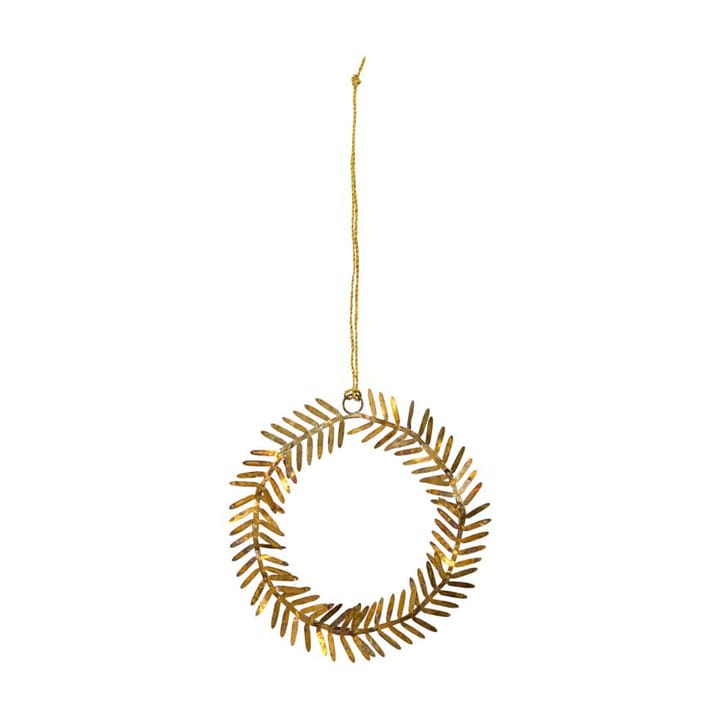 Lamet hanging 装饰 wreath, 黄铜 House Doctor