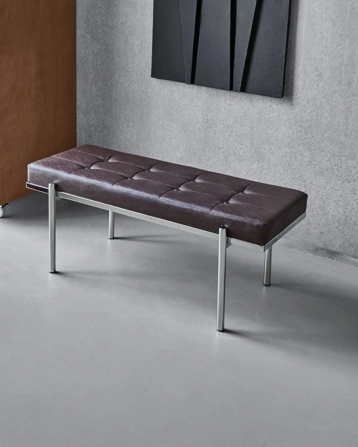 Lao bench, 桑葚色-铬色，110cm House Doctor