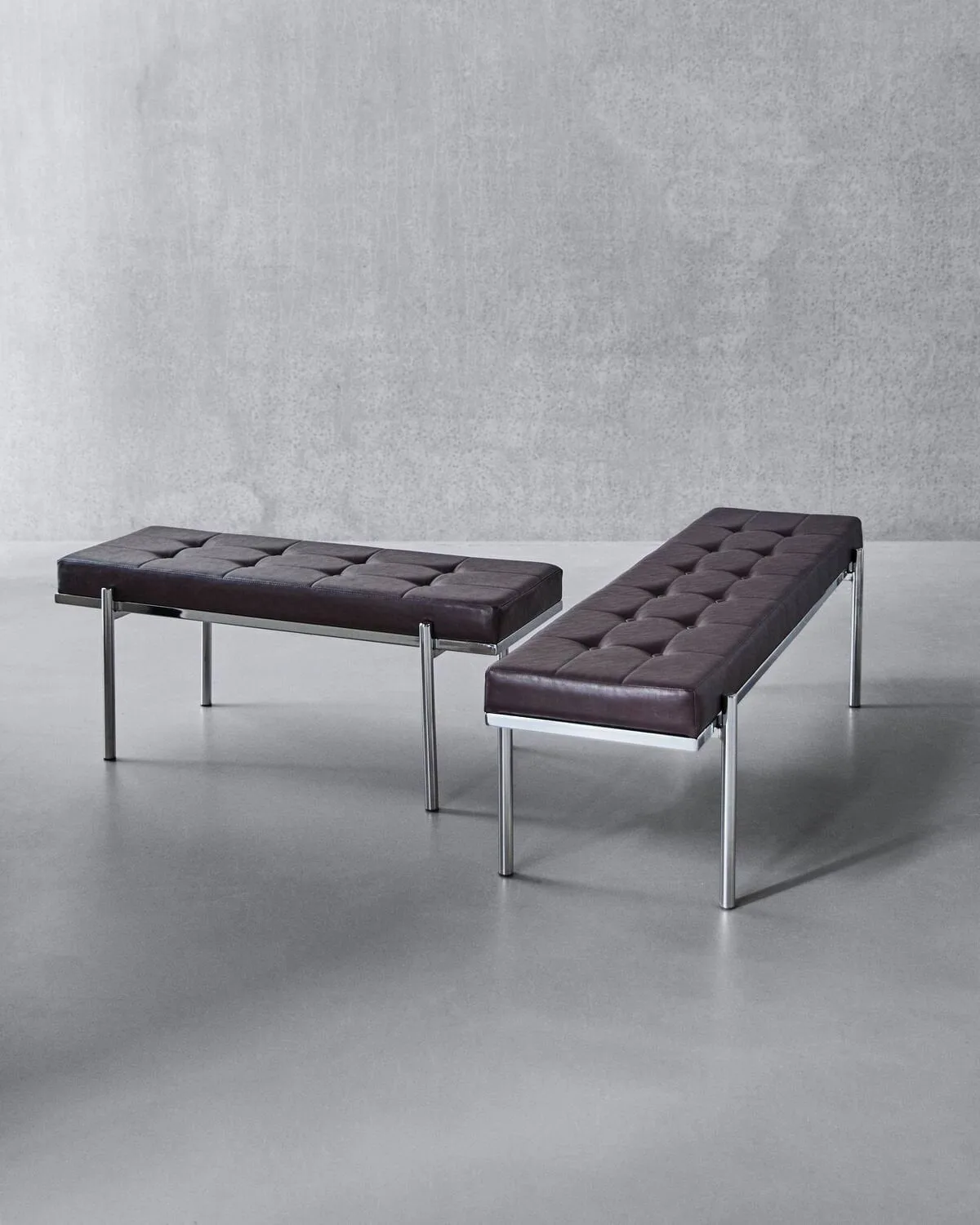 Lao bench, 桑葚色-铬色，110cm House Doctor