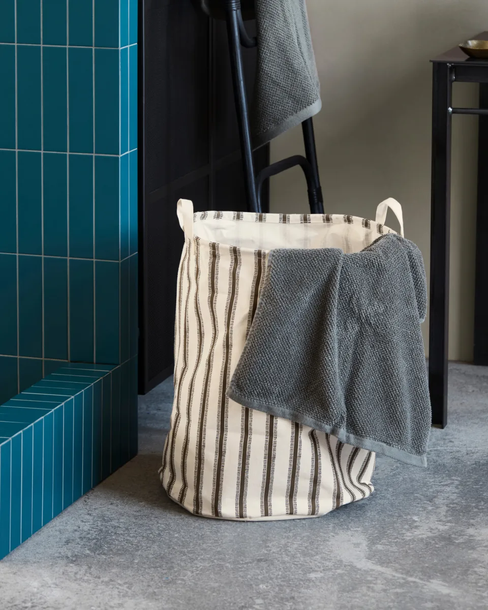 Laundry bag Ø40x50 cm, 浅棕色 House Doctor