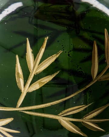 Leaf 圣诞树 装饰品 Ø7.5 cm 四件套装 - 绿色-金色 - House Doctor