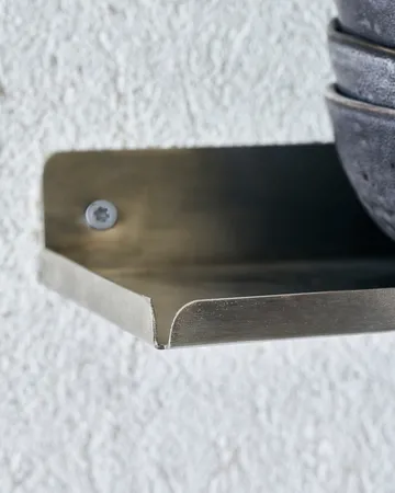 Ledge 置物架80cm - 拉丝银色 - House Doctor