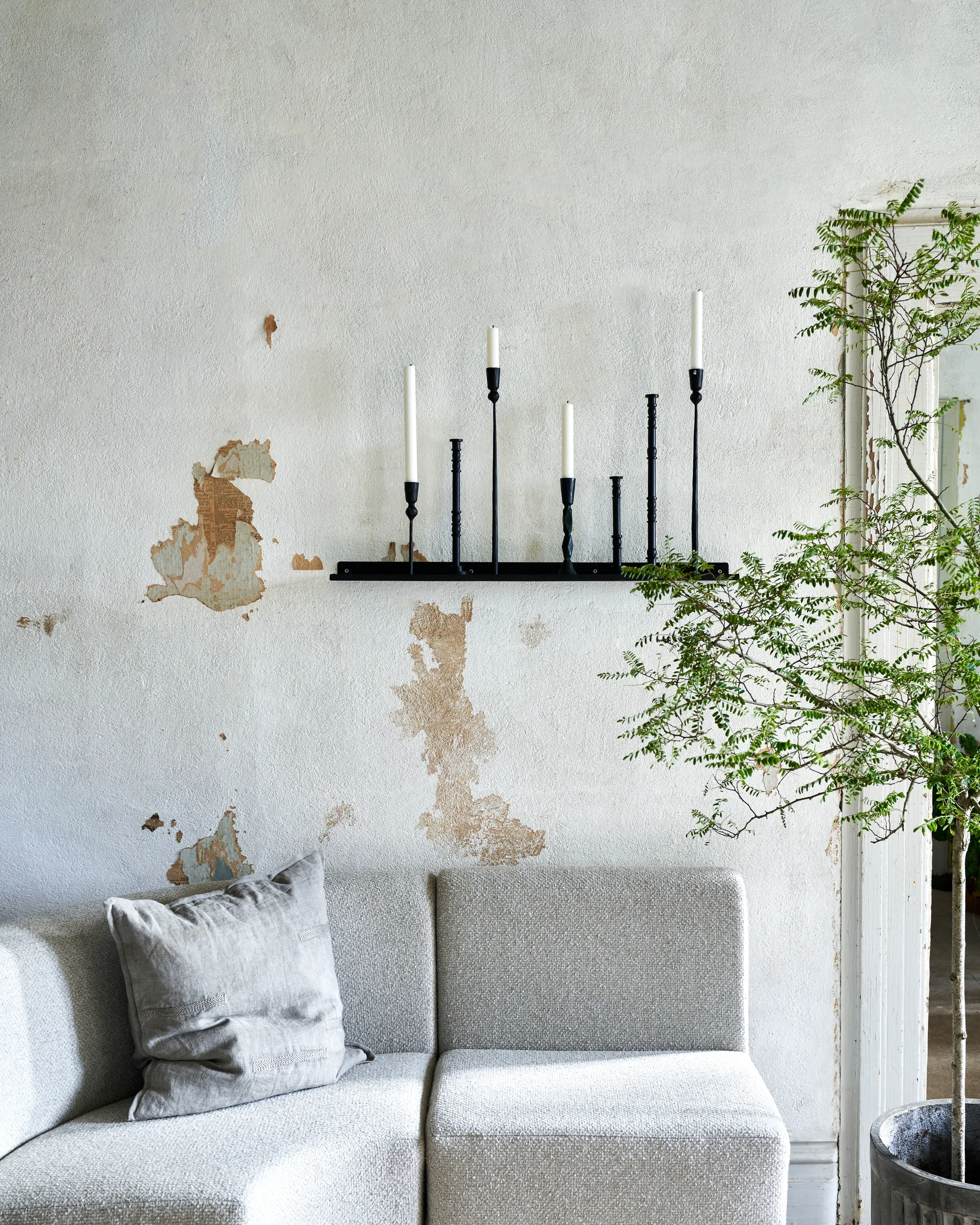 Ledge shelf 80 cm, 黑色 House Doctor