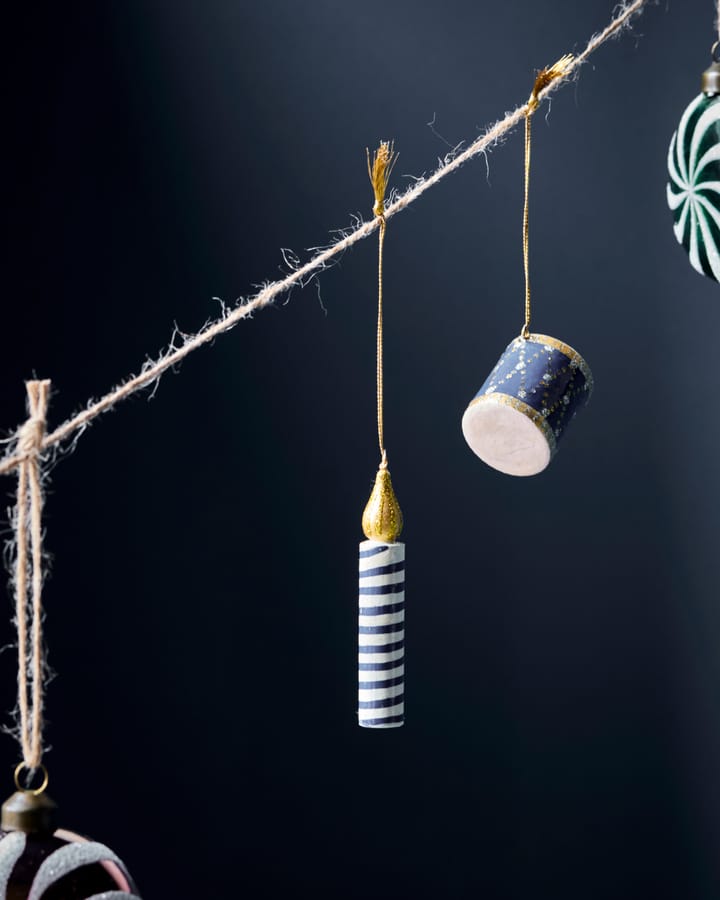 Light decorative 吊灯 3 parts, 绿色-粉色-蓝色 House Doctor