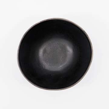 Line 碗 Ø12 cm - 黑色-褐色 - House Doctor
