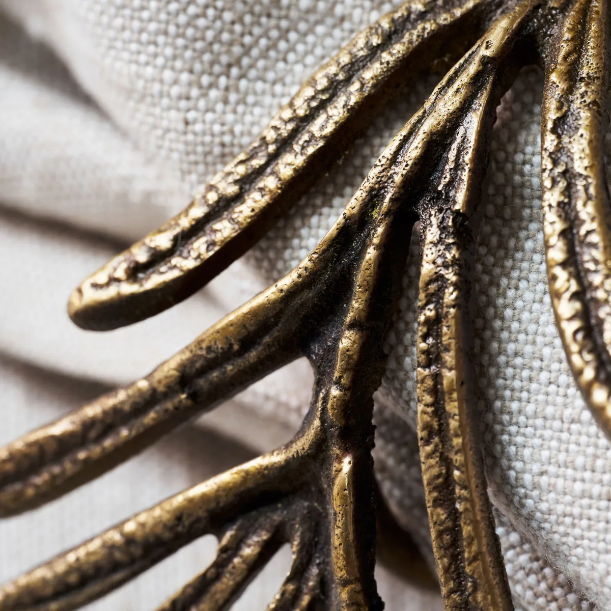 Mistle 餐巾环  四件套装, Antique Brass House Doctor