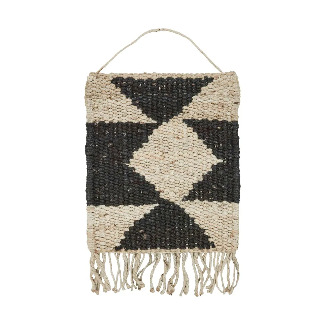 Murro wall 装饰 35x50 cm, 黑色-原色/自然色 House Doctor