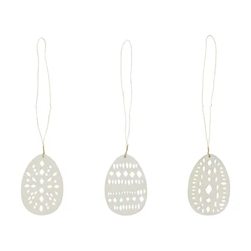 Nori Easter hanging 装饰品 套装 of 3件 - 米色 - House Doctor