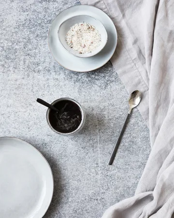 Ox long 勺子 四件套装 - 黑色-银色 - House Doctor