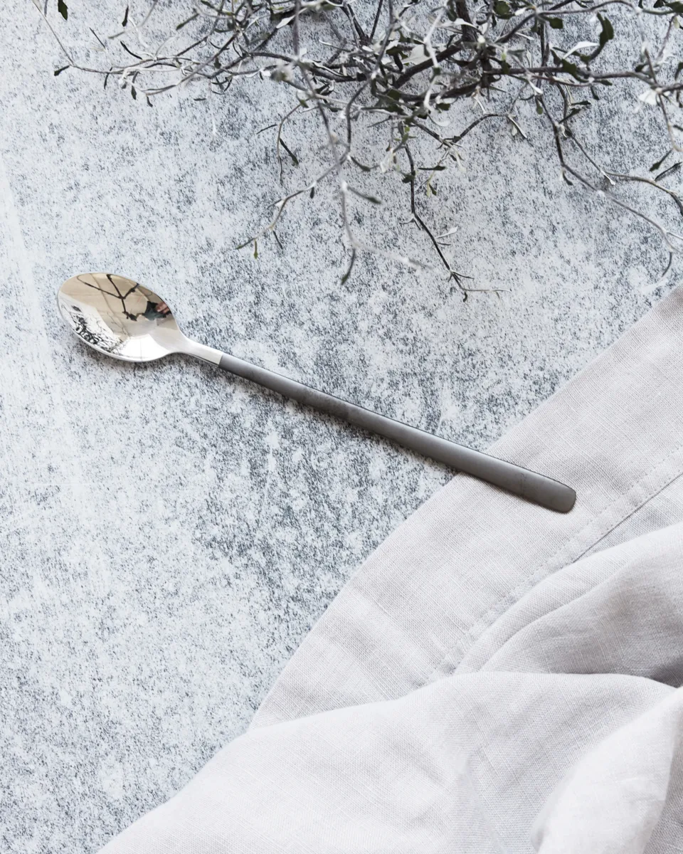 Ox long 勺子 四件套装, 黑色-银色 House Doctor