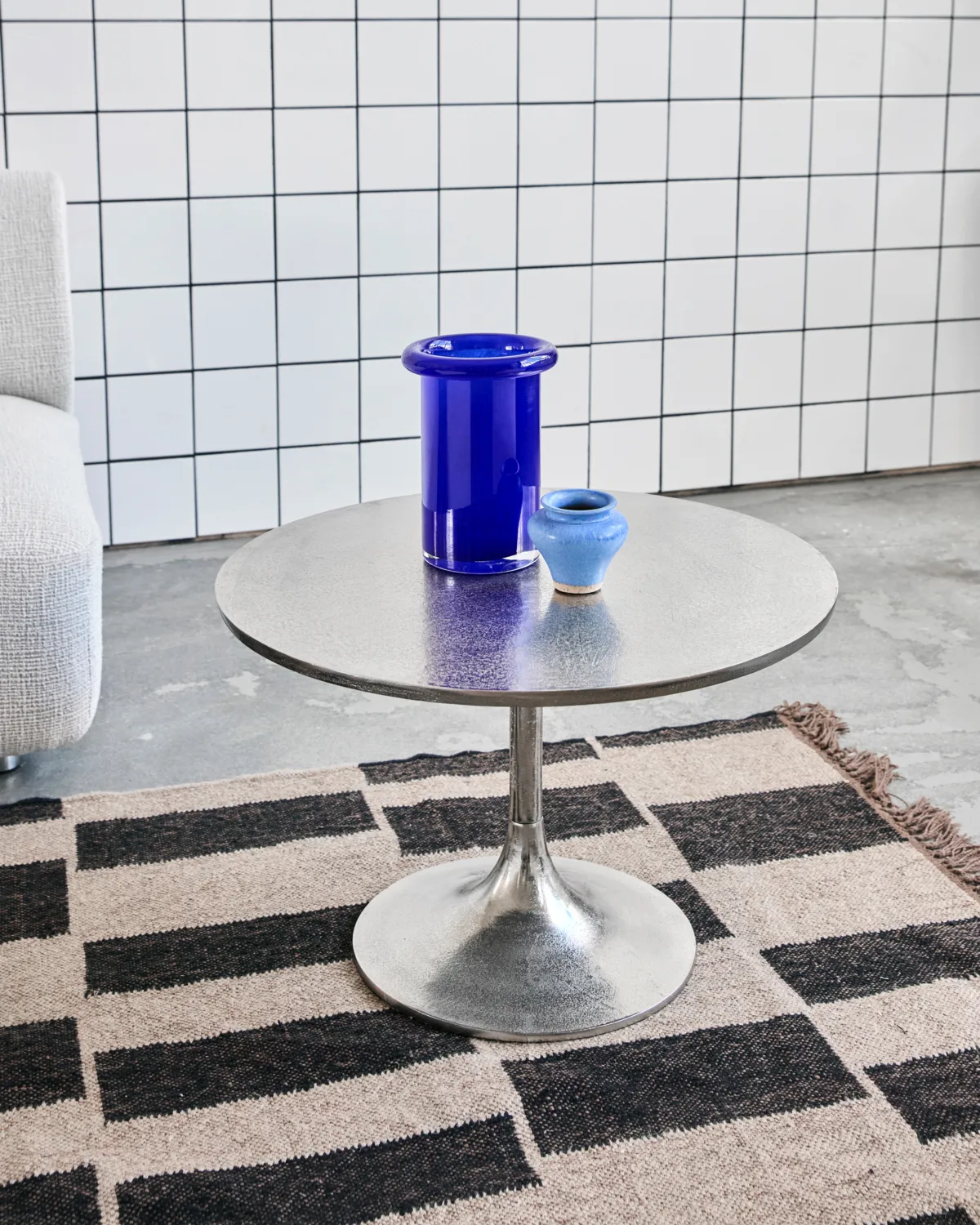 Pan 小边桌, 银色 finish House Doctor