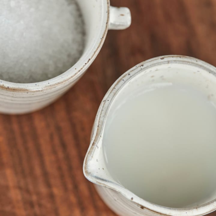 Peony milk 和 sugar 套装, 灰色-白色 House Doctor
