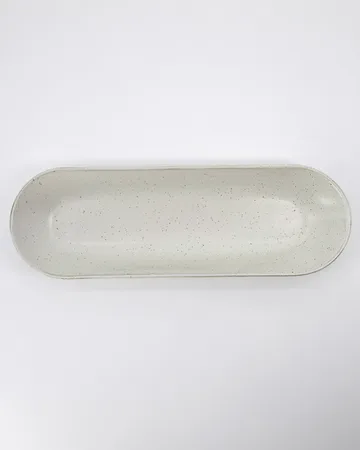 Pion 上菜盘12x35cm - 灰色_白色 - House Doctor