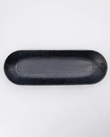 Pion 上菜盘12x35cm - 黑色_棕色 - House Doctor