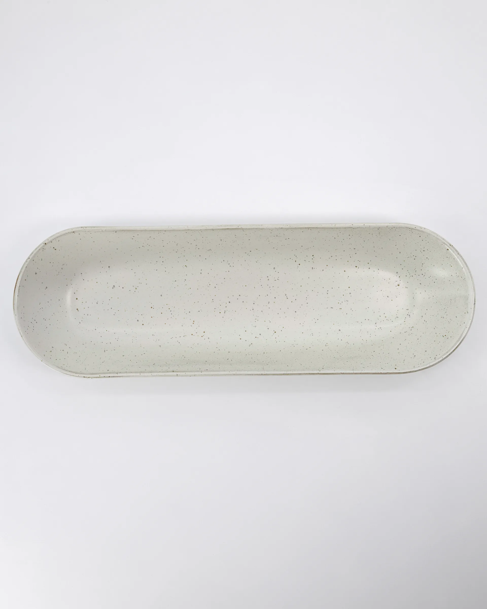 Pion serving 盘子 12x35 cm, 灰色-白色 House Doctor