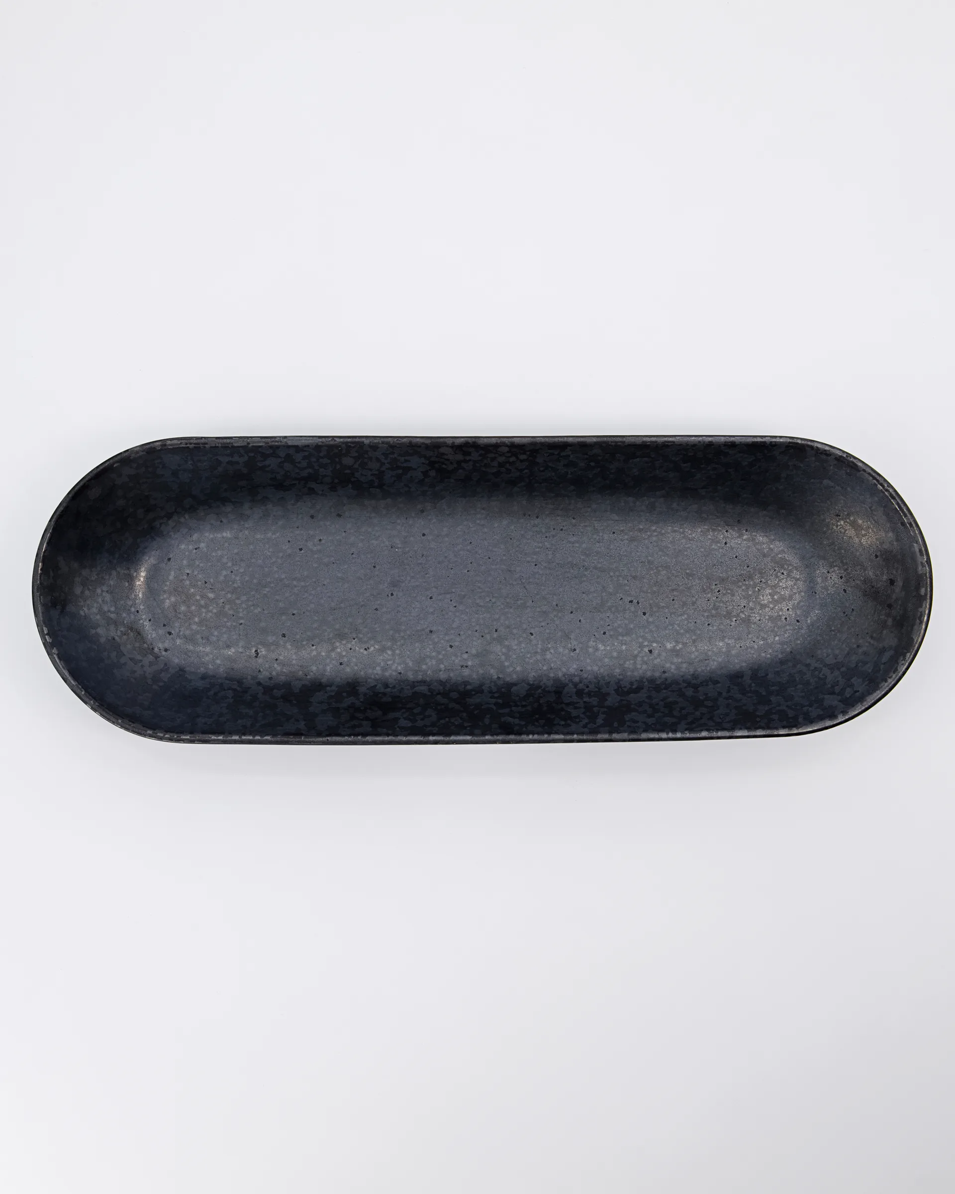 Pion serving 盘子 12x35 cm, 黑色-棕色 House Doctor