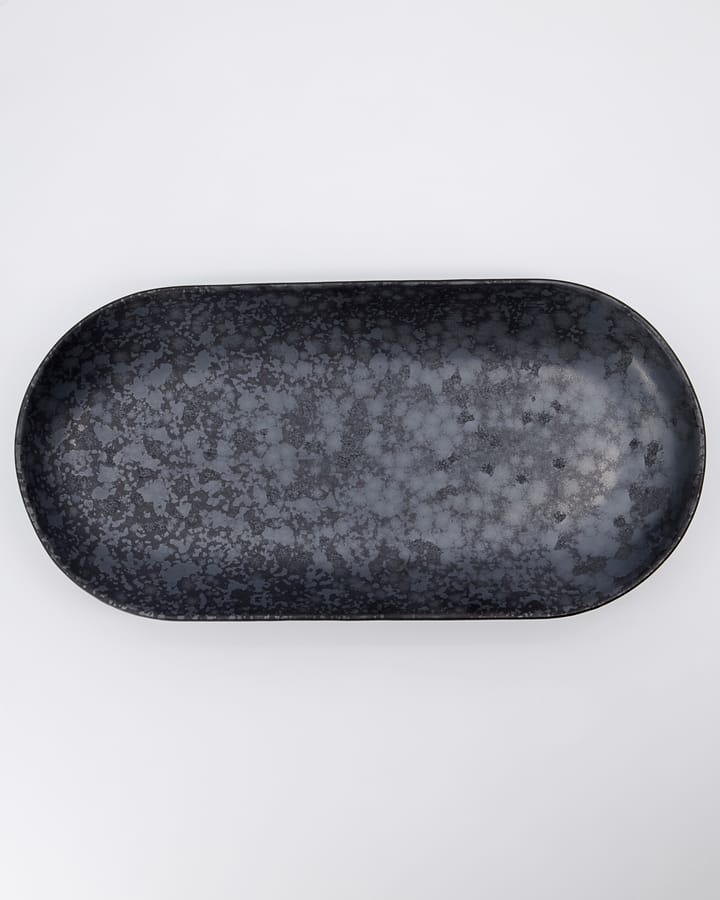 Pion serving 盘子 19x38 cm, 黑色-棕色 House Doctor