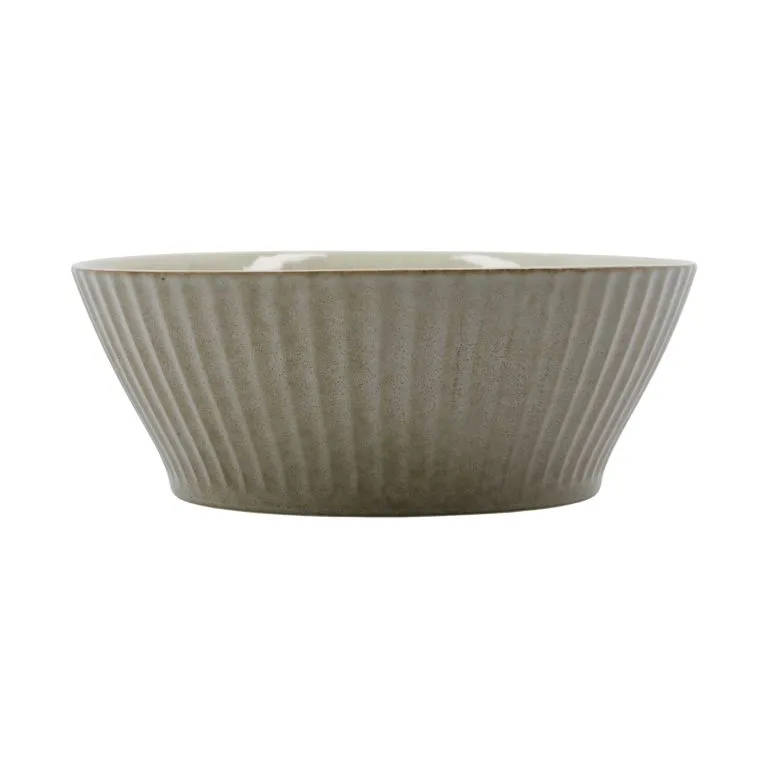 Pleat 碗 Ø19cm, 灰棕色 House Doctor