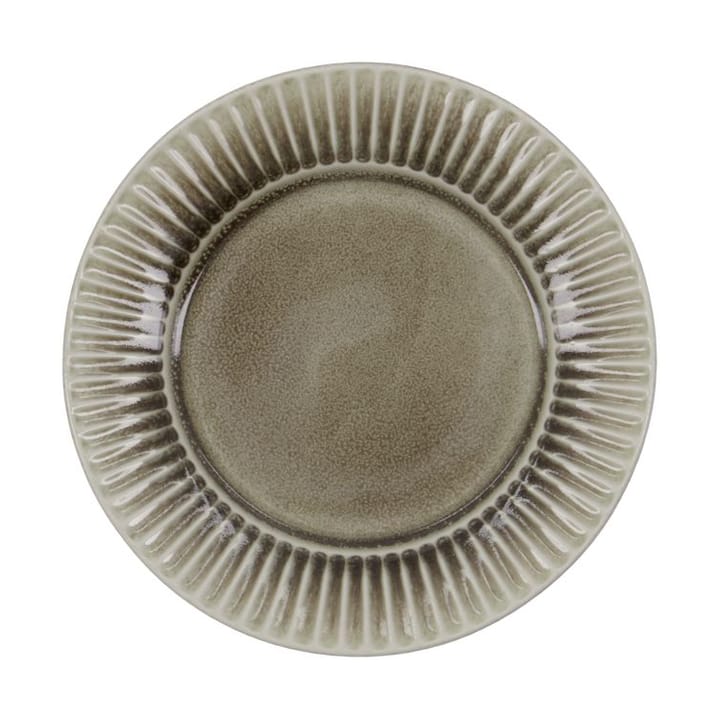 Pleat breakfast 盘子 Ø22 cm - 灰色-褐色 - House Doctor