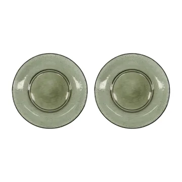 Rain 小盘子 Ø21cm 2件装 - 绿色 - House Doctor