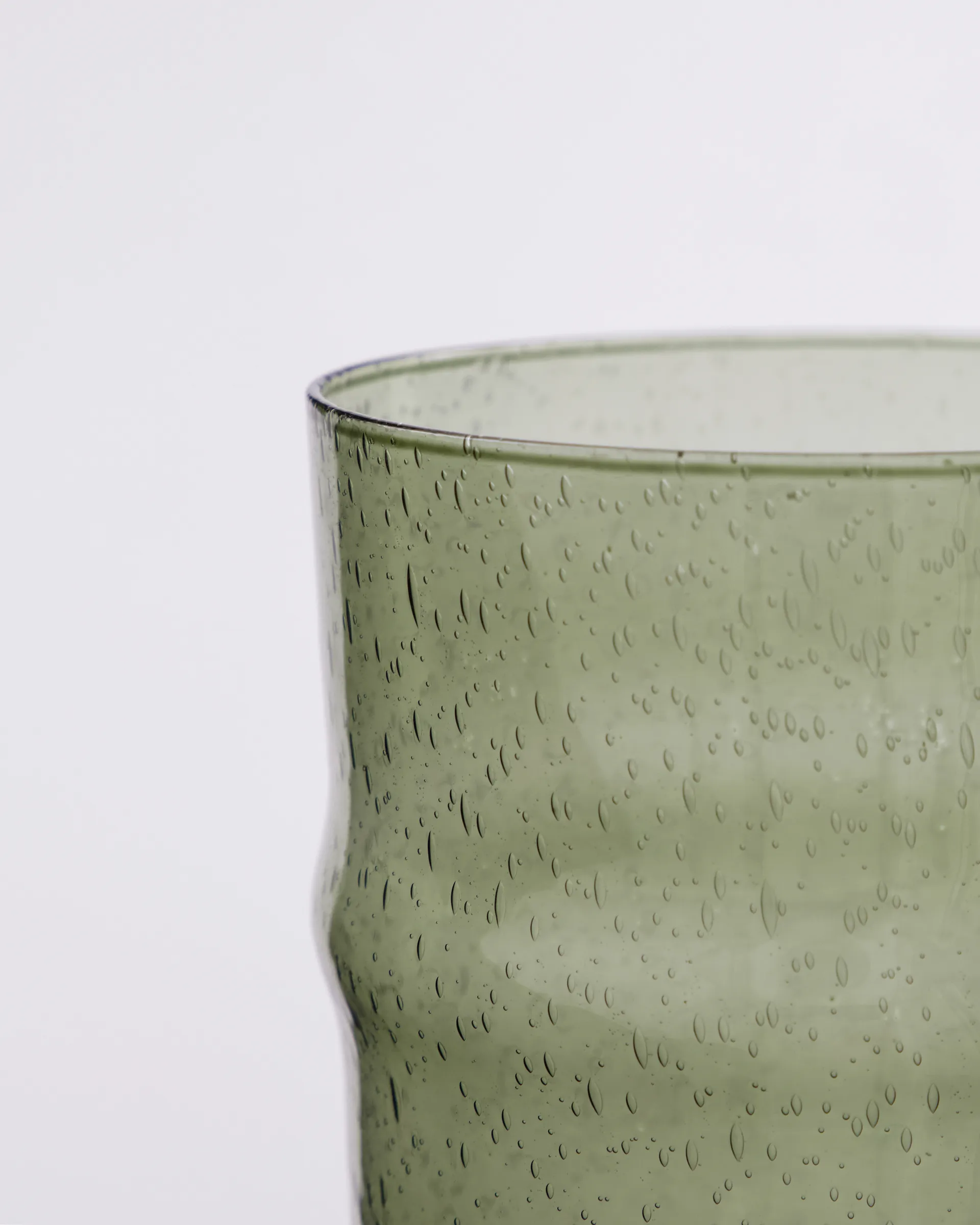 Rain glass 10.5 cm 两件套装, 绿色 House Doctor