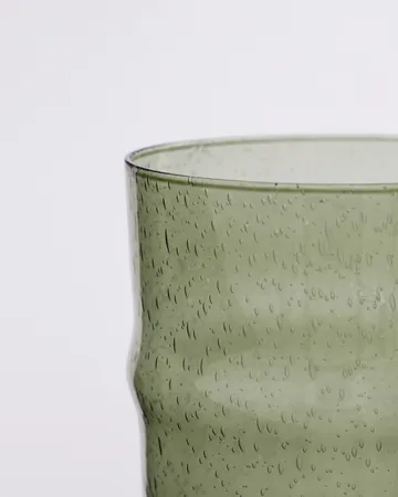Rain glass 10.5 cm 两件套装 - 绿色 - House Doctor