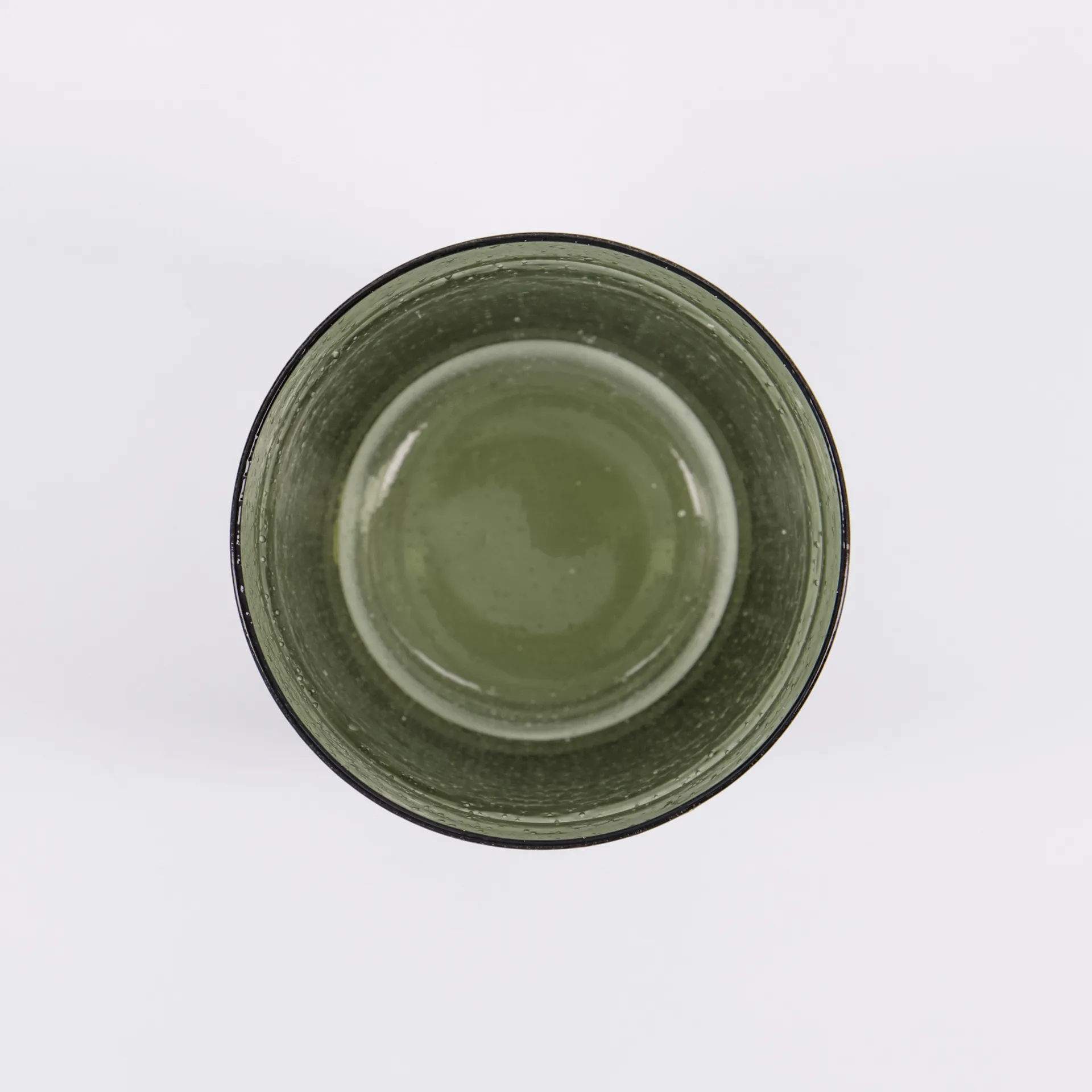 Rain glass 14 cm 两件套装, 绿色 House Doctor