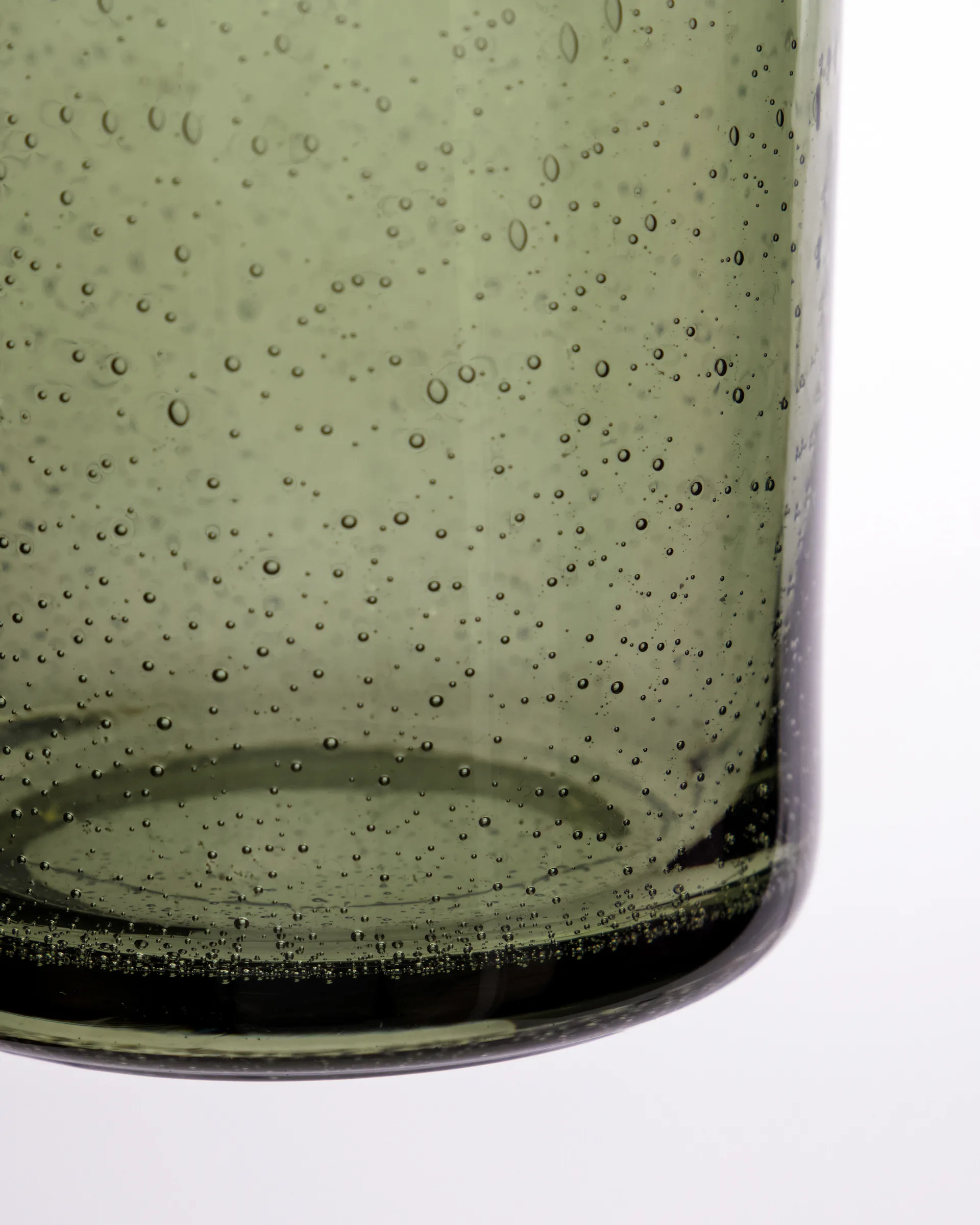 Rain glass 14 cm 两件套装, 绿色 House Doctor