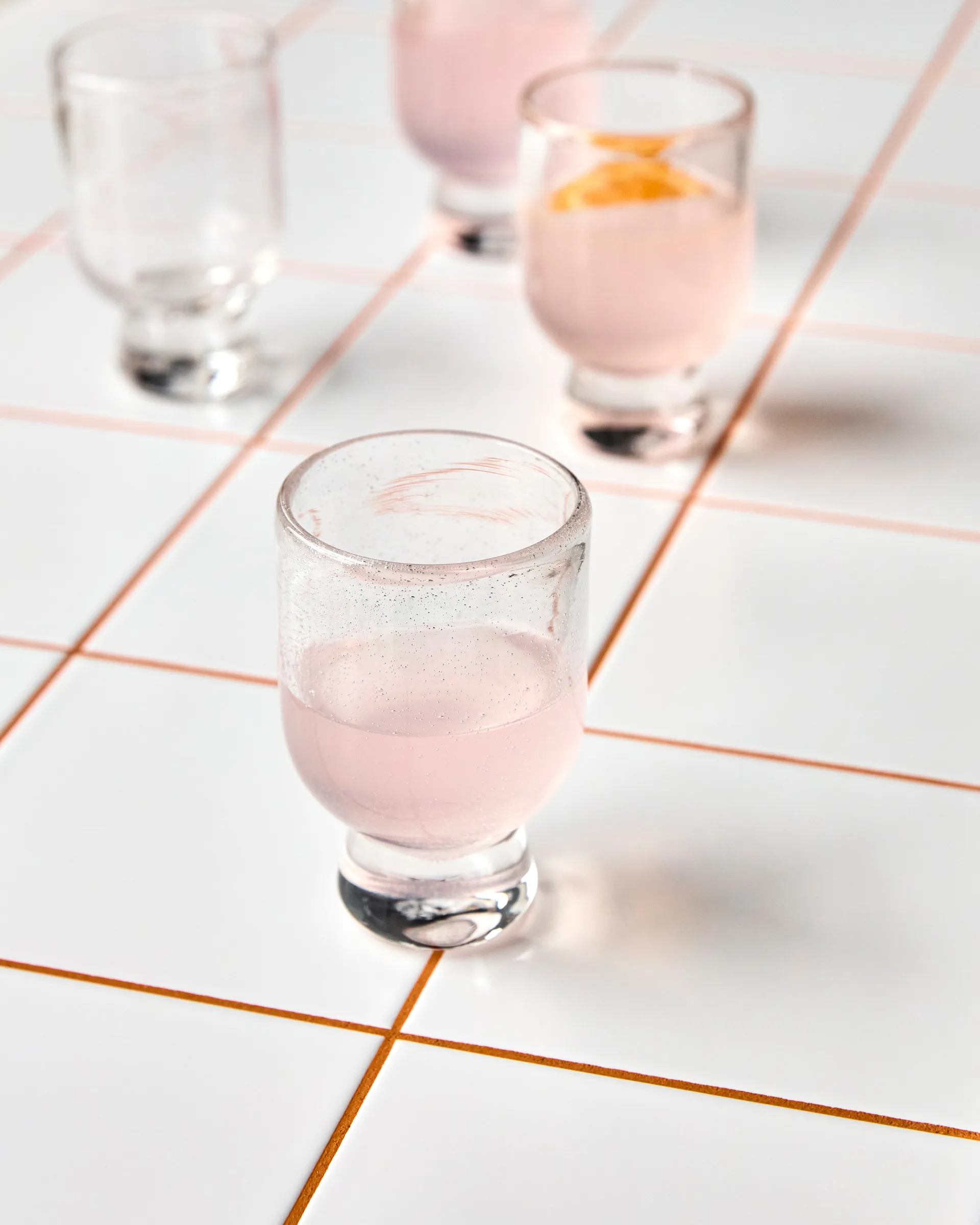 Rich 玻璃 on stem 23 cl 四件套装, 透明 House Doctor