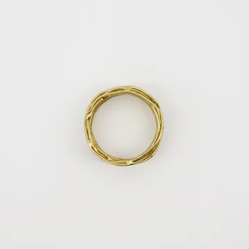 Ring 餐巾环4件装 - 金色 - House Doctor