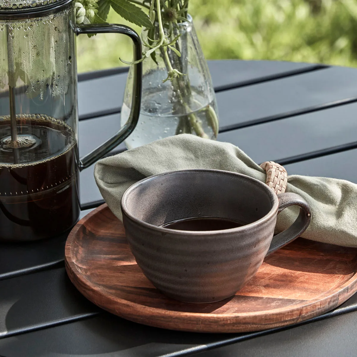 Rustic 茶杯 30 cl, 深灰色 House Doctor