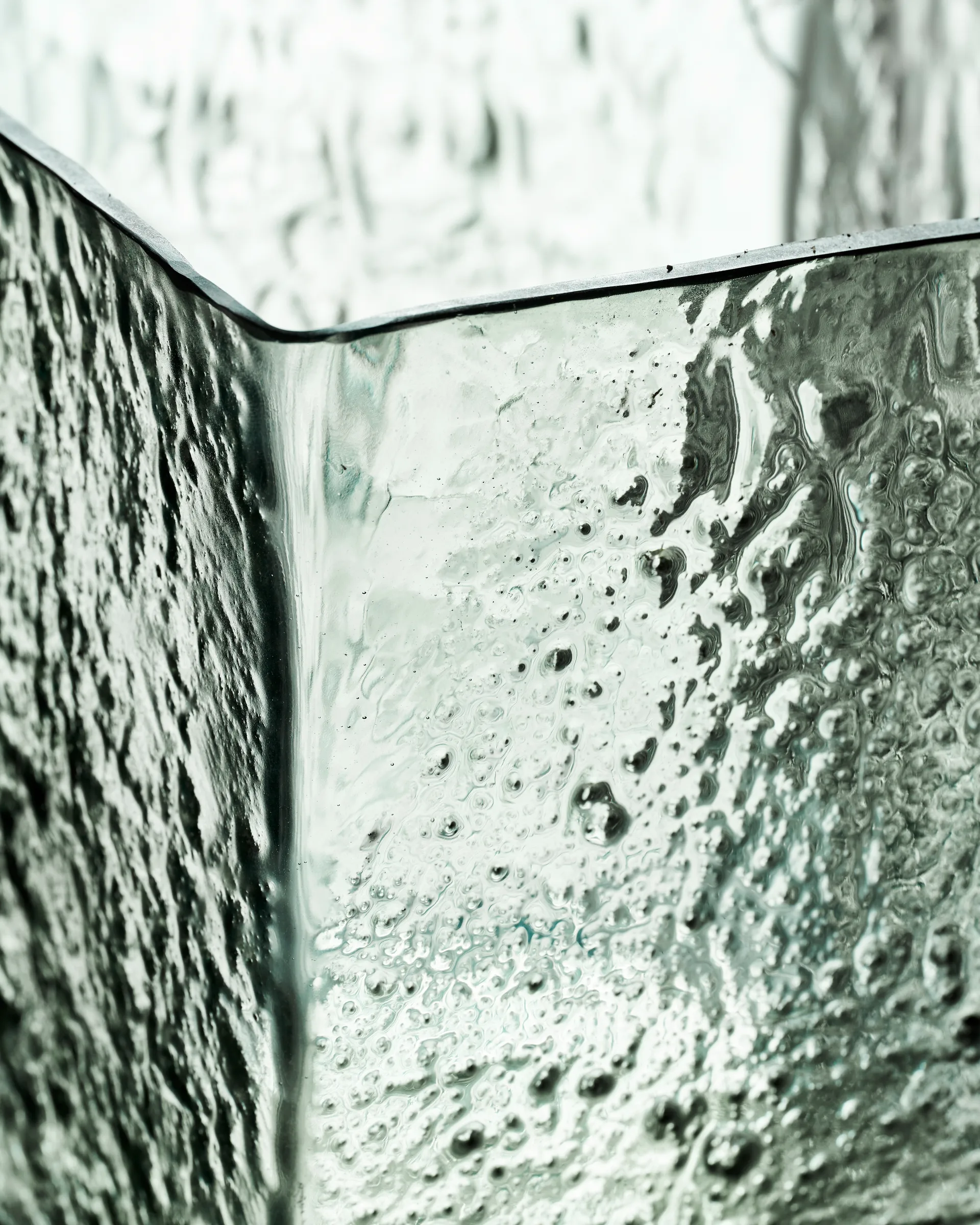 Square 花瓶 18x18 cm, Light 蓝色 House Doctor