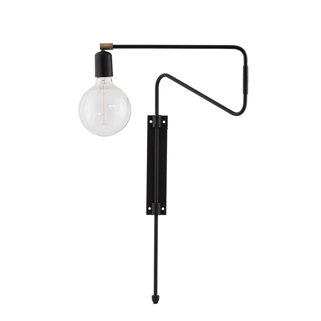 Swing壁灯黑色, small, 35 cm House Doctor