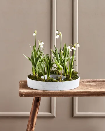 The Ring 烛台  for block candles - Concrete - House Doctor