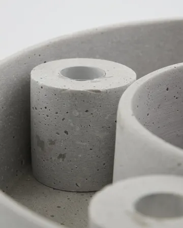 The Ring 烛台  - Grey - House Doctor