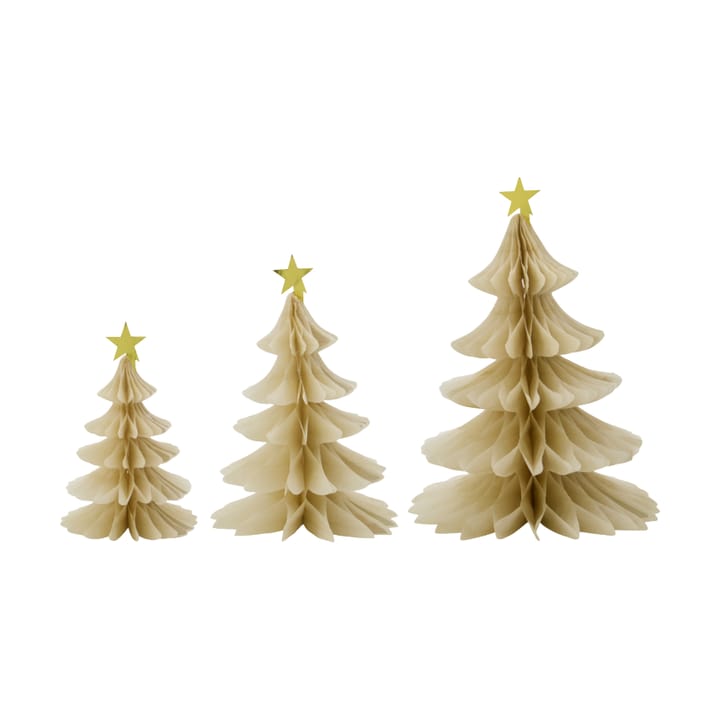 Tree decorative spruce 3件 - 象牙白 - House Doctor