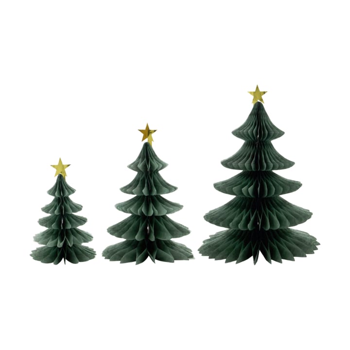 Tree decorative spruce 3件 - 绿色 - House Doctor