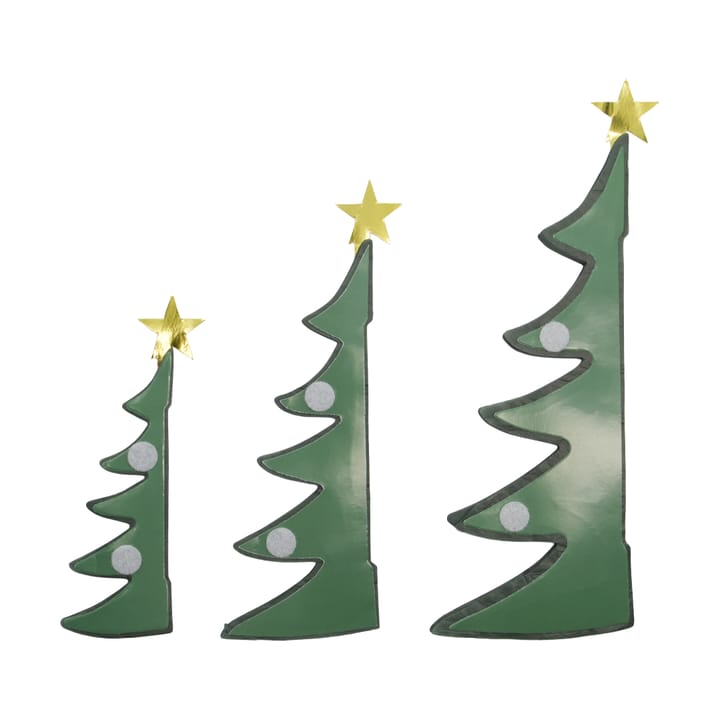 Tree decorative spruce 3件, 绿色 House Doctor